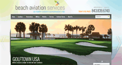 Desktop Screenshot of beachaviationservices.com